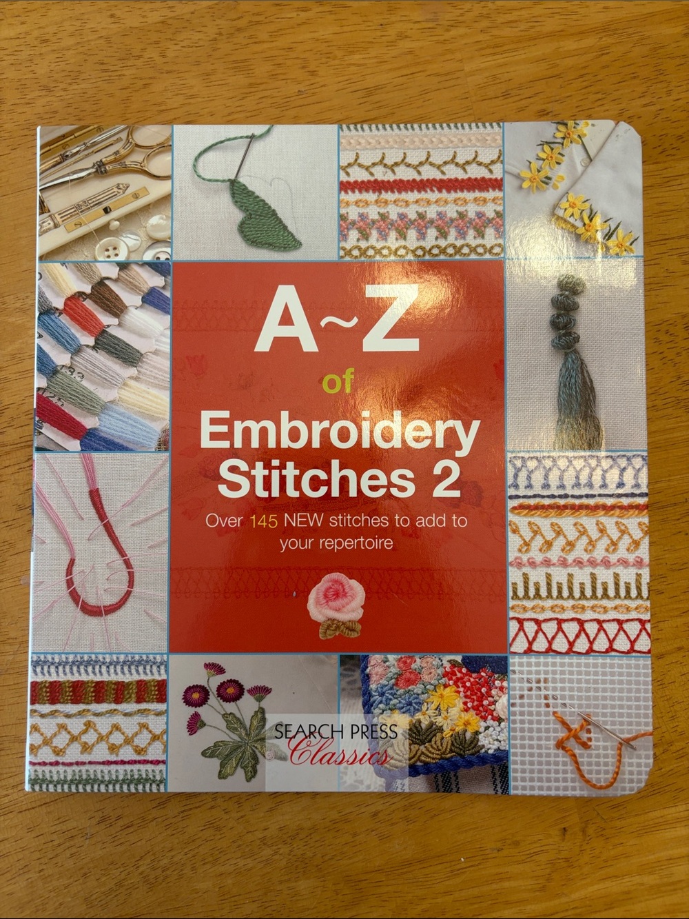 New Embroidery Stitches Book